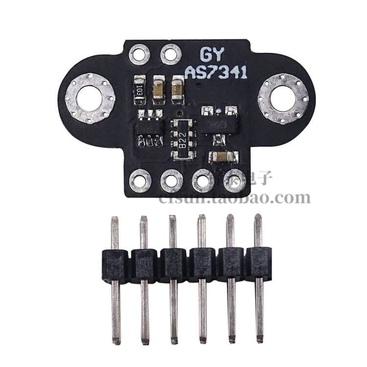 极速GY-AS7262 AS7263 AS7341G可见光红外 颜色 色彩 光谱仪感测