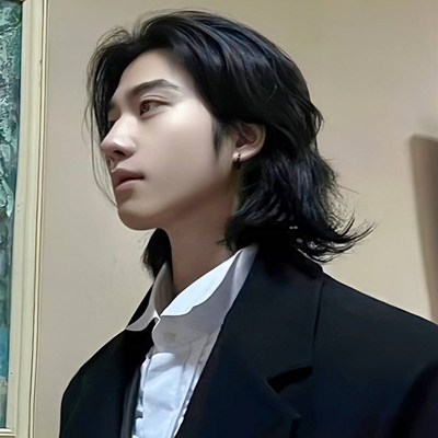 极速狼尾假发男生全头套r式男士鲻鱼头男式仿真发日系帅气长发复