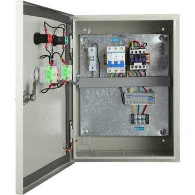 极速风机控c制箱三相电机按钮启停电控箱水泵开关缺相保护器排烟