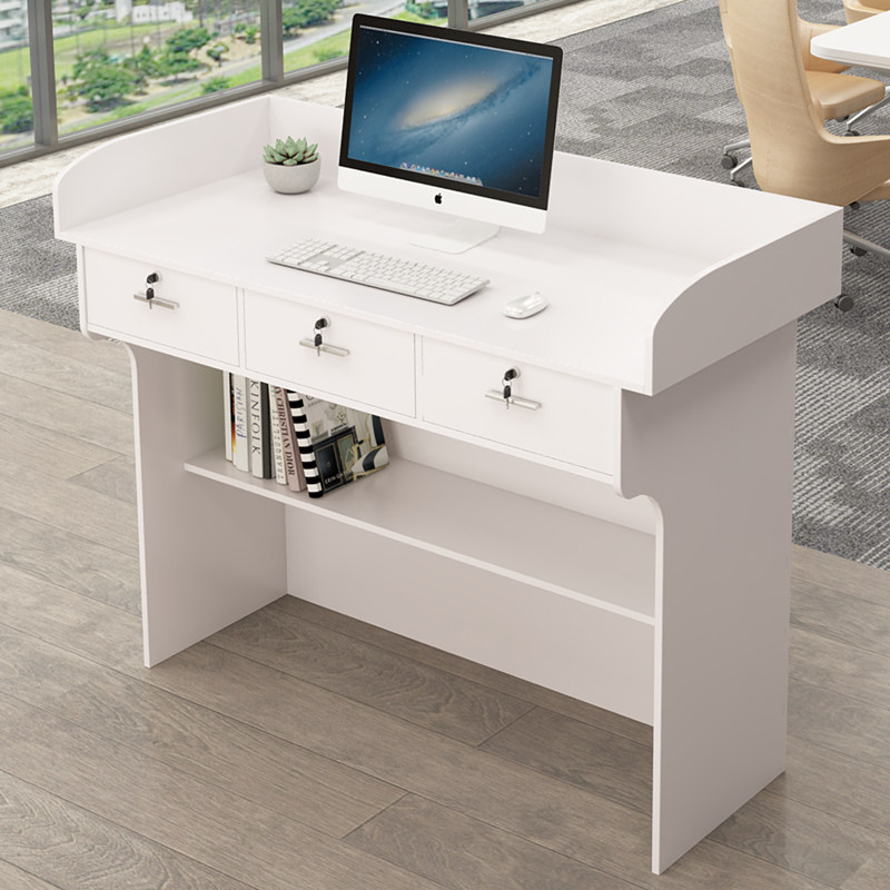 极速讲台教室讲桌教师讲台桌学校培训老师讲课桌会V议室演讲台小