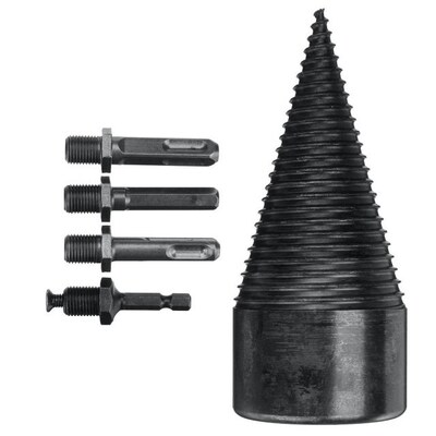 5PCS Square Round Hex Shank FireDwood Splitter Machine Drill