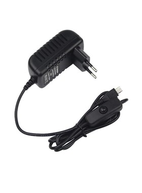 Raspberry Pi 4 Power Supply Adapter ON/OFF SwiStch USB C 5V