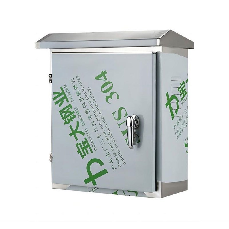 304户外不锈钢配电箱加厚w防雨电控箱室外监控箱电源箱配电柜成套