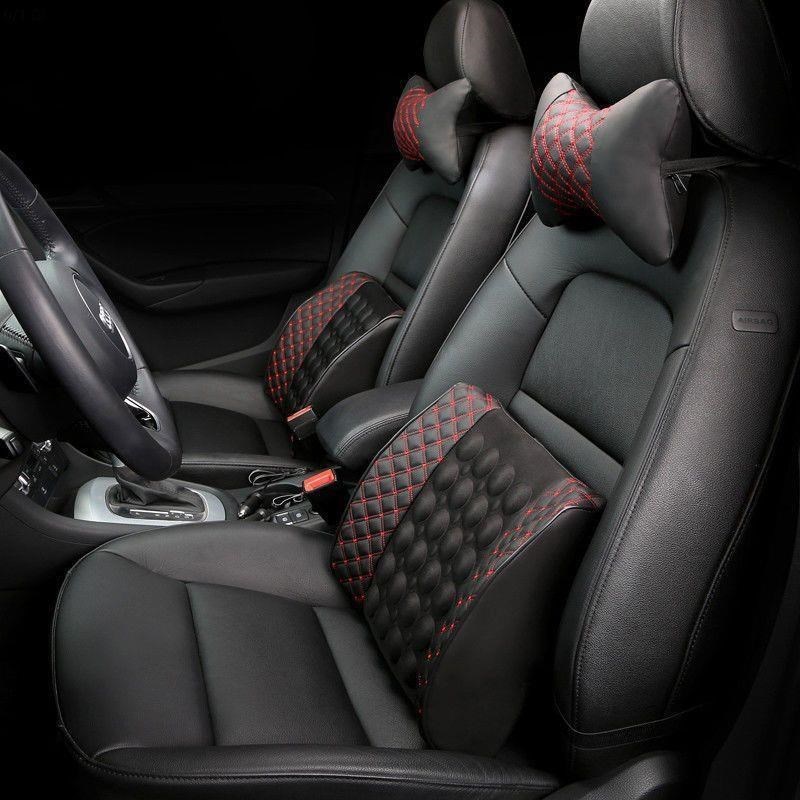 汽车腰靠b电动按摩靠枕车v用腰枕车载腰垫座椅靠背腰部支撑护腰靠
