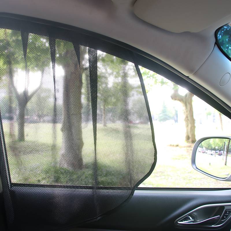 汽车窗帘遮阳帘防晒磁吸式车窗遮阳板隔热隐形窗帘磁铁遮光神器车