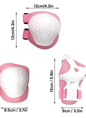 6PCS Cycling Roller Skating Skateboard FitnessS Running Knee