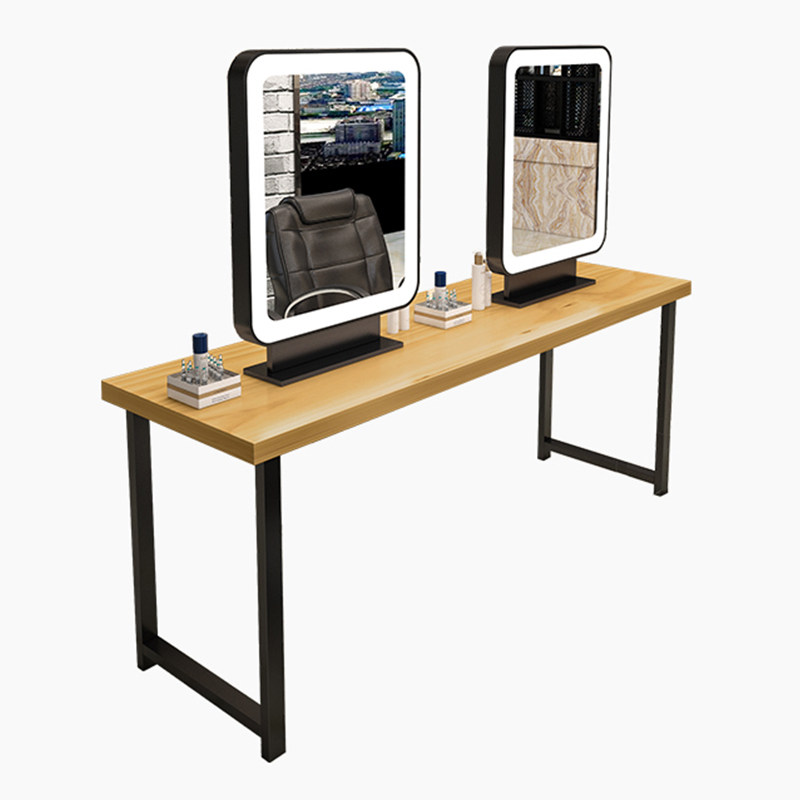 极速美发店镜h台美发镜子发廊专用影楼化妆台带灯理发店镜台理发,商业/办公家具,理发镜台,淘宝优惠券,粉丝福利购,淘宝优惠卷