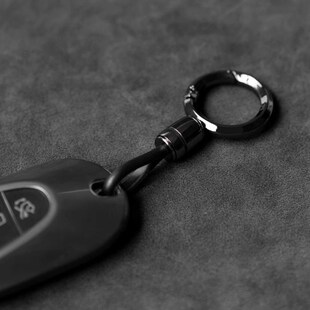 汽车钥匙扣2024年新款 网红手绳环圈 高档防丢小挂件K挂绳挂饰男士
