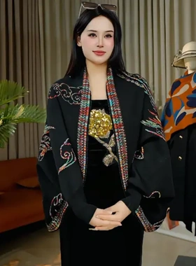 2026新款设计感百搭斗篷披肩女