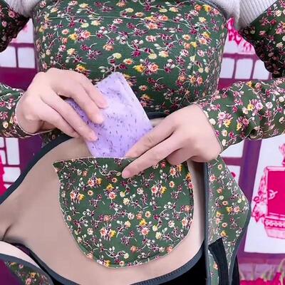 新款德绒加绒加厚护腰带