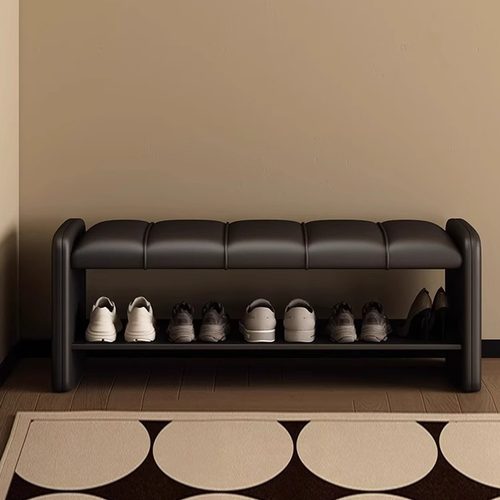 【S级加厚真皮】鞋柜一体换鞋