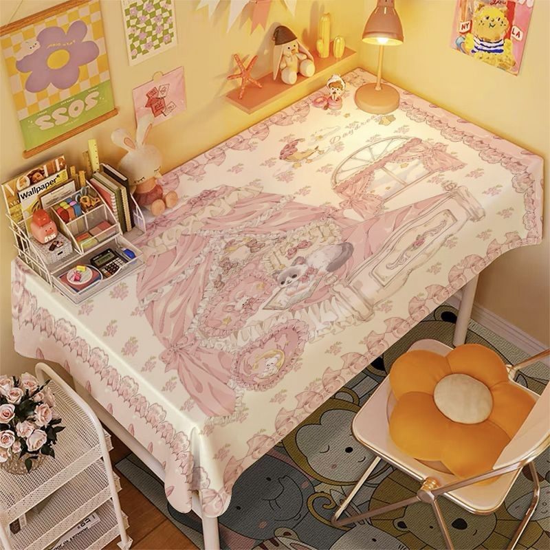 特价Lolita可爱少女心桌布洛丽塔桌垫宿舍房间化妆桌卧室装饰布,居家布艺,桌布,淘宝优惠券,粉丝福利购,淘宝优惠卷