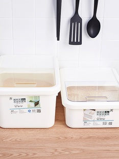 厨房多功能密封米桶加厚面粉桶抽屉式 米箱20斤有盖家用储米箱