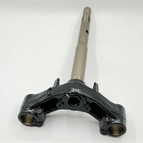 适用铃木摩托车USR125 HJ125BT-21下三星 方向柱 下联板 立管三叉