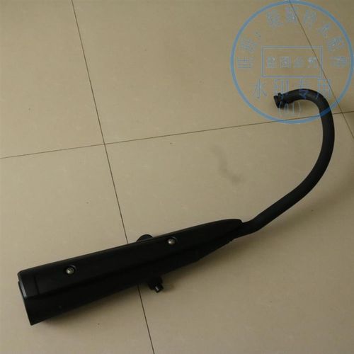 适用轻骑铃木e骏龙GS125R消音器带触媒QS125-2AUN排气管烟囱消声