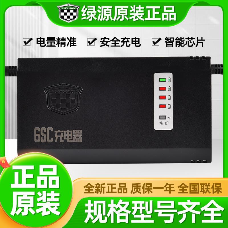 厂家绿源电动车充电器原装电瓶车铅酸智能充电器48V60V72V20E30ET