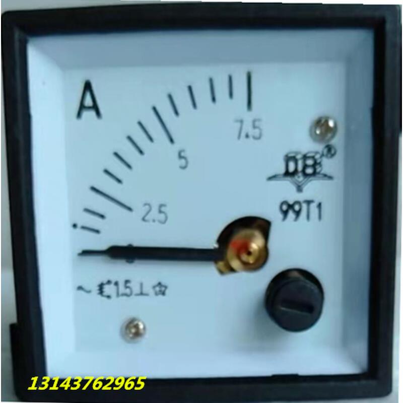 。DB 德表 交流电流表 99T1-1A 2A 3A 5A 10A 15A 20A 30A 50A75/