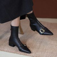 FOOTWEAR BLACK SHORT ShOES for WOMEN ELEGANT with LOW