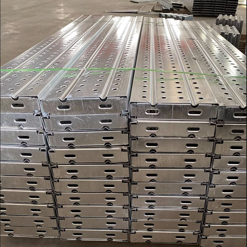 铁跳板可定制钢跳板踏板冲孔钢跳板脚手架钢结构方e管踏板厚板隧