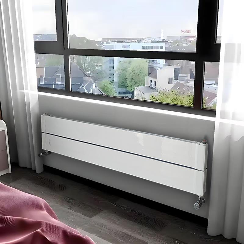 宏途铜铝复合暖气片家用水暖壁挂式飘窗水暖明装卧室阳台暖气超薄
