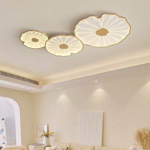 荷叶吸顶灯简约现代创意艺术大厅灯饰北欧时尚个性设计师款客厅灯