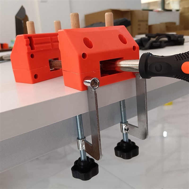 木工台钳 家用台虎钳小型 多角度平口钳 桌钳木工夹 工作台夹钳