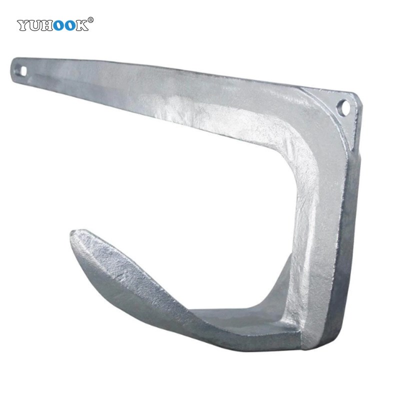 布鲁斯锚碳钢锚 游艇充气艇高速艇 橡皮舟用船锚跨境Bruce Anchor