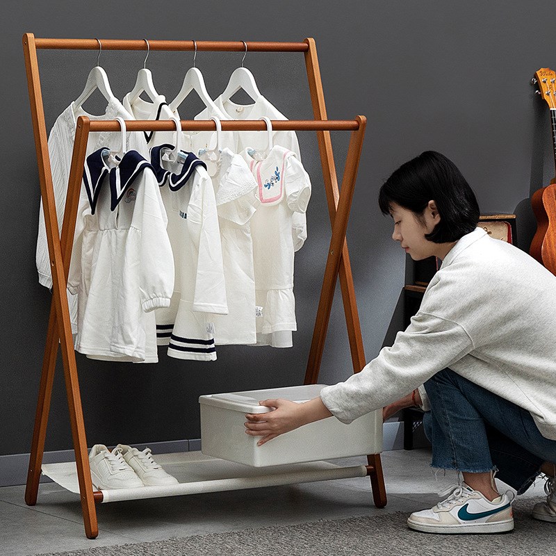 衣帽架落地衣架家用挂衣架挂衣服的落地架卧室立式简约架子挂衣架