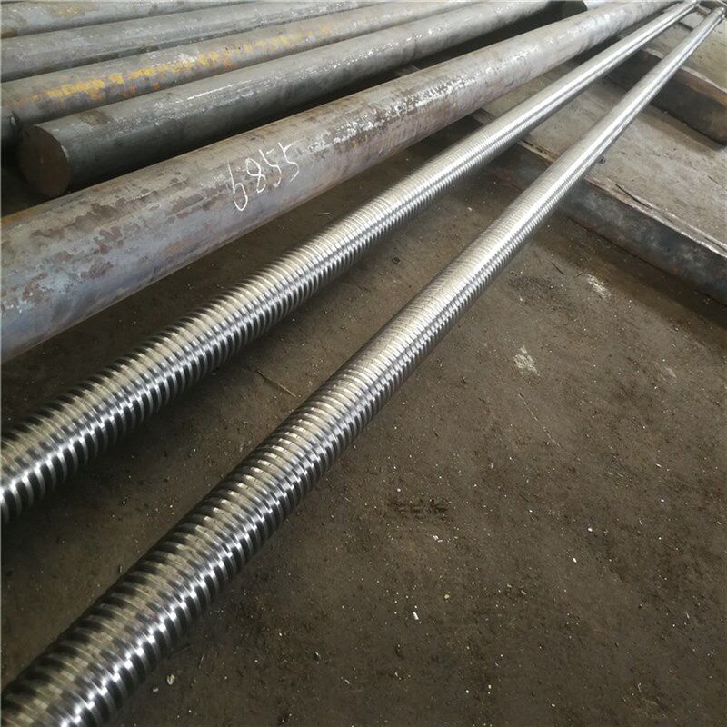 厂家加工加长梯形丝杆机床正反牙升降T型丝杆大直径大导程