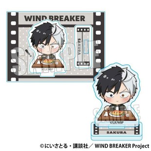WIND 周边 K1209 预订 胶卷风亚克力立牌 BREAK 防风铃 Q版