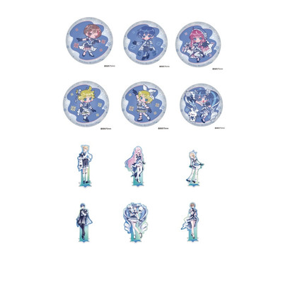 SNOWMIKU2025亚克力预订未来徽章