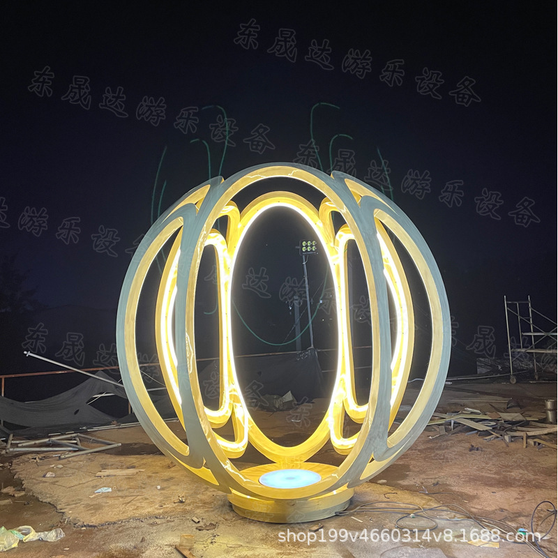 花瓣造型水雾门  户外网红造景景区广场公园摄影基地互动喷雾装置