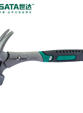 世达旗舰店五金工具手动减震羊角锤1磅92703羊角榔头手锤起钉锤子