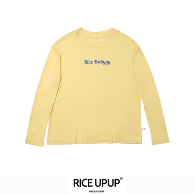 RICEUPUP“米宝宝”黄色印花长袖