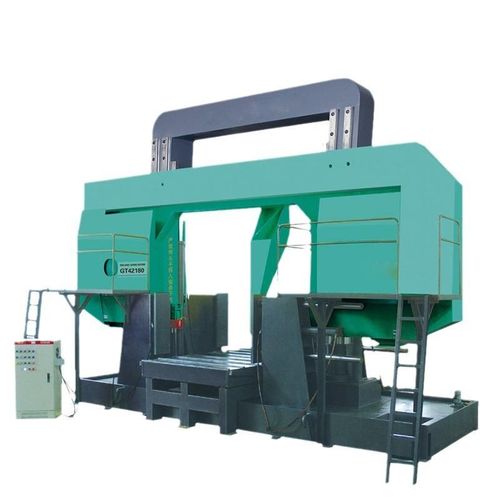全自动数控金属带锯床GZ42u60角度带锯机液压双柱锯床GT4240锯床