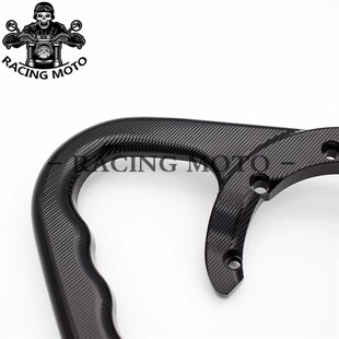 川崎Z800新款加装Z1000 ZvX6R ZX10R油箱盖前后乘客扶手改装件配