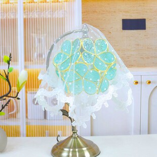 欧式简约现代桌布盖布艺r蕾丝破壁料理机电饭煲面包机台灯防尘罩