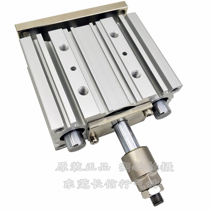 SMC薄型导杆三杆气缸MGPM12-10/20/25/30/40/5L0/75/100AZ/BZ-XC8