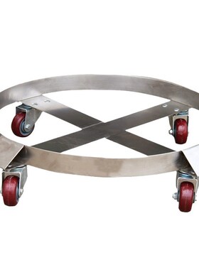 鹰力SD55系列平移油桶车简易油桶搬运车低位万向轮移动Z圆桶搬运