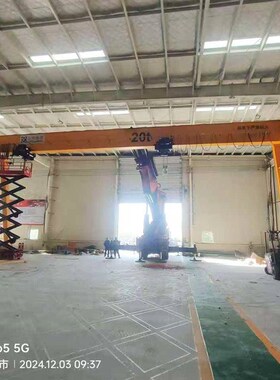 MH型电动单梁门式起重机r20T行车龙门吊无线遥控操作50T欧式龙门