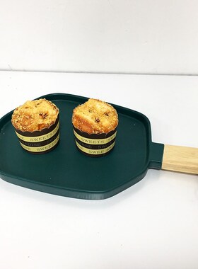 现货速发样板f房软装厨房样板间摆件菜谱组合面包蔬菜锅具式装饰