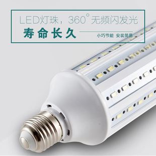 灯室内家用螺口节能灯户外路灯超亮照明灯省电无频闪 玉米灯泡led