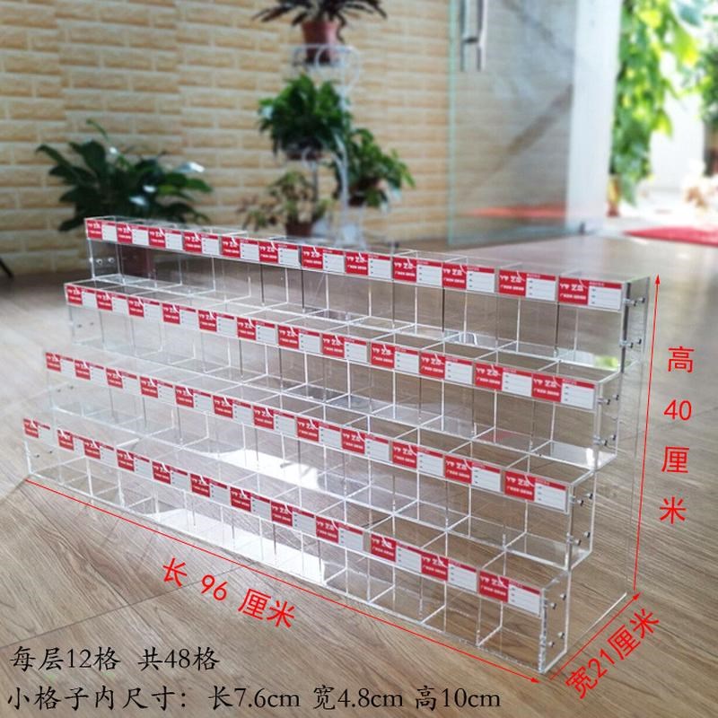 笔架文具店笔展示架笔架阶梯柜台亚克力上N下笔架可拆装透明笔架