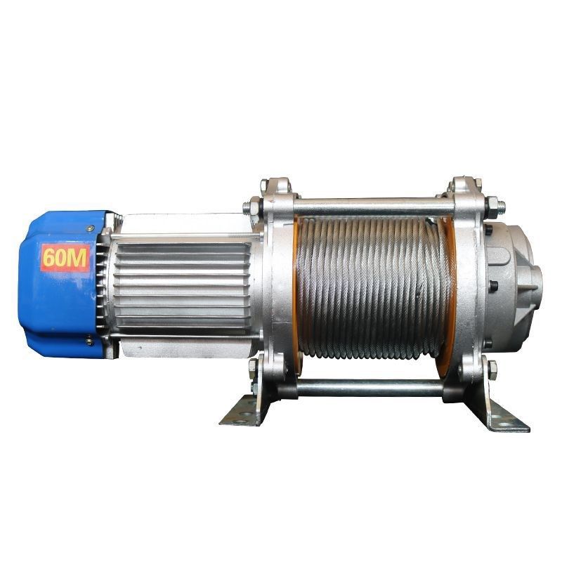 电动绞盘葫芦380V220V家用小型建筑升降机多T功能全铝壳提升机