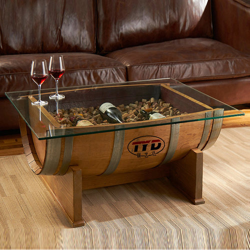 橡木桶酒桶桌椅凳子餐桌木桶改装沙发I酒窖酒庄覆古创意桌子定做