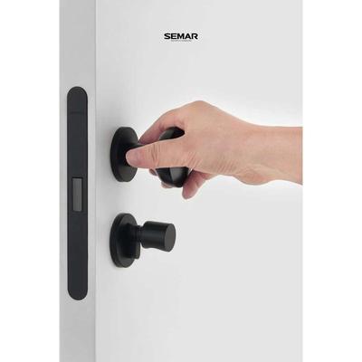 意大利西玛SEMAlR2024新款隐形门锁暗门极简约单面球形把手房门锁