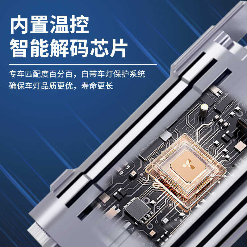 贝纳利trk502x金鹏50u2摩托车LED大灯改装配件透镜激光灯泡黑武士