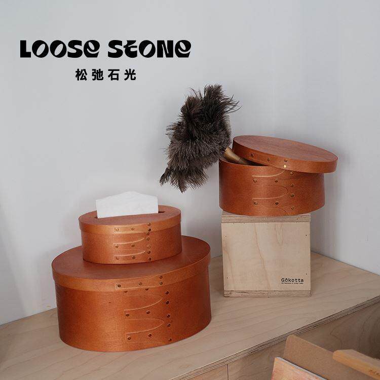 复古夏克纸巾盒木质收纳盒抽纸盒纸盒北欧木盒美拉德法式餐巾纸盒
