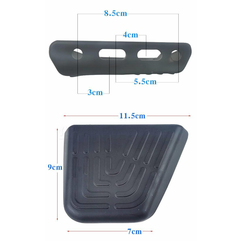 适用W脚蹬电动车9九新C40li9te/c65lite/c号0装后座脚踏板改搁脚