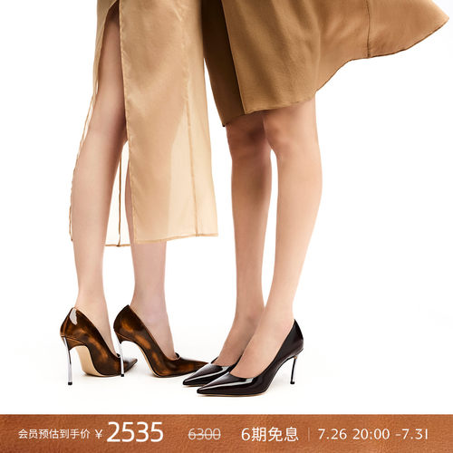 CASADEI/卡桑蒂钢制鞋跟高跟鞋